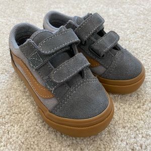 Vans Velcro Sneakers (Size 6 Toddler) NWOT